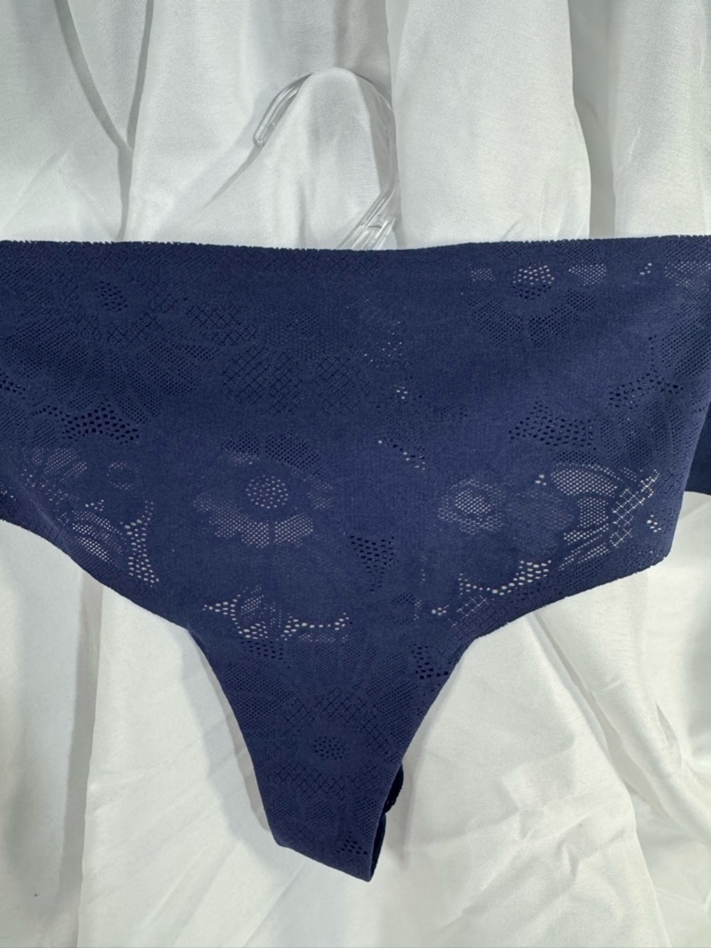 Aerie Seamless Blue Thong Panty